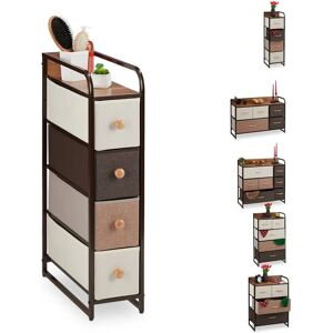 Relaxdays Modular Storage - Brown - 84.5x20x49.5cm Relaxdays Modular Storage - Brown - 84.5x20x49.5cm