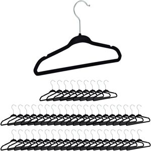 Relaxdays Children's Velvet Hangers - 50 Pack - Non-Slip, Adjustable, for Babies & Kids Relaxdays Children's Velvet Hangers - 50 Pack - Non-Slip, Adjustable, for Babies & Kids