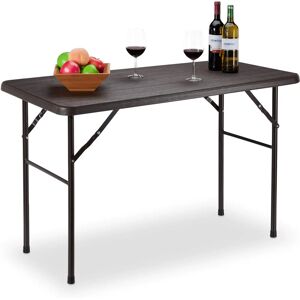 RELAXDAYS Garden Table - Weatherproof, Foldable, 74x120x60 cm RELAXDAYS Garden Table - Weatherproof, Foldable, 74x120x60 cm