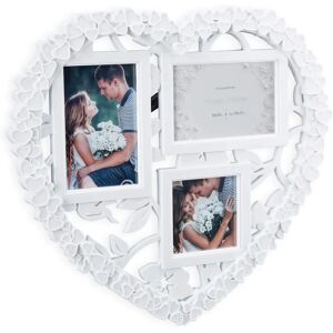 Relaxdays Heart-Shaped Multi-Photo Frame - Wall Decor Relaxdays Heart-Shaped Multi-Photo Frame - Wall Decor