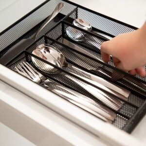 Relaxdays 10022512_46 Desk Drawer Organizer - Black Relaxdays 10022512_46 Desk Drawer Organizer - Black