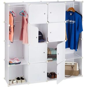 Relaxdays Wardrobe - Modular Closet with 12 Compartments Relaxdays Wardrobe - Modular Closet with 12 Compartments