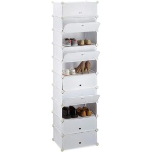 RELAXDAYS 1002196349 Shoe Cabinet - Space Saver, 10 Shelves RELAXDAYS 1002196349 Shoe Cabinet - Space Saver, 10 Shelves