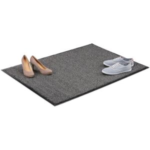 Relaxdays 10021902 Top doormat Indoor/outdoor Rectangular Grey - Doormat Relaxdays 10021902 Top doormat Indoor/outdoor Rectangular Grey - Doormat