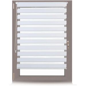 Relaxdays Model 4052025963026 White Dual-layer Roller Blind - Window Shades Relaxdays Model 4052025963026 White Dual-layer Roller Blind - Window Shades