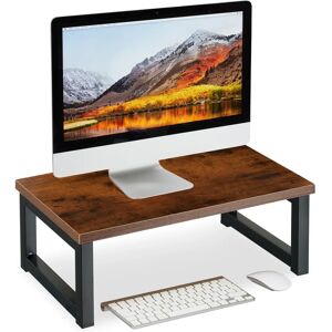 RELAXDAYS Monitor Stand - Industrial Steel - Supports 20kg RELAXDAYS Monitor Stand - Industrial Steel - Supports 20kg