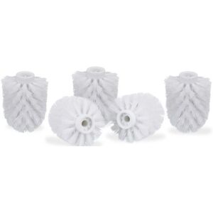 Relaxdays Ersatzbürsten-Set - Dauerhaftes Kunststoff, 5 Stück Relaxdays Ersatzbürsten-Set - Dauerhaftes Kunststoff, 5 Stück