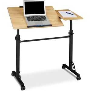 Relaxdays Computer Desk - Height Adjustable, Large, Black Relaxdays Computer Desk - Height Adjustable, Large, Black
