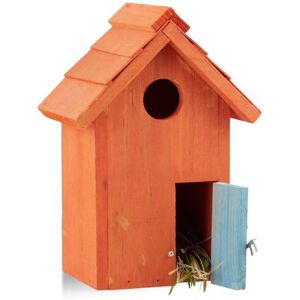 Relaxdays Nest Box House - Orange Relaxdays Nest Box House - Orange
