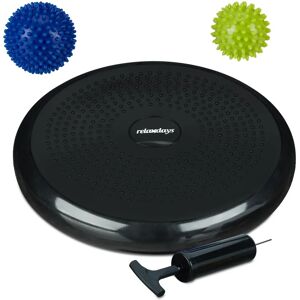 Relaxdays Balance Cushion with 2 Massage Balls - Balance Cushion Relaxdays Balance Cushion with 2 Massage Balls - Balance Cushion