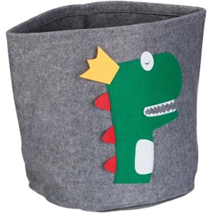 Relaxdays Dinosaur Animal Felt Storage Basket - Storage Basket Relaxdays Dinosaur Animal Felt Storage Basket - Storage Basket