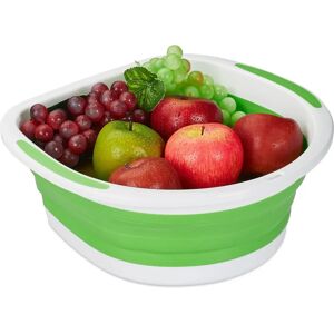 RELAXDAYS Collapsible Colander - Space-saving, Green RELAXDAYS Collapsible Colander - Space-saving, Green