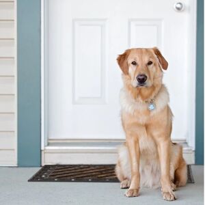 Relaxdays Cast Iron Decorative Doormat - Rustic Outdoor Indoor - Black Relaxdays Cast Iron Decorative Doormat - Rustic Outdoor Indoor - Black