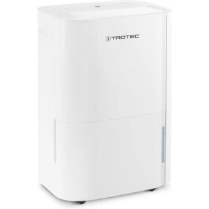 Déshumidificateur blanc Trotec TTK 54 E avec détecteur de qualité de l’air - Publicité Déshumidificateur blanc Trotec TTK 54 E avec détecteur de qualité de l’air - Publicité