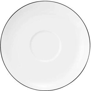 Seltmann Weiden Lido Soucoupe Noire - Accessoire pour Tasse de Café - Publicité Seltmann Weiden Lido Soucoupe Noire - Accessoire pour Tasse de Café - Publicité