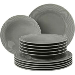 Set de Cena Seltmann Weiden Beat 6 Personas, Porcelana, Gris Set de Cena Seltmann Weiden Beat 6 Personas, Porcelana, Gris