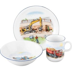 Seltmann Weiden Kindergeschirr-Set Baustelle 3-teilig Seltmann Weiden Kindergeschirr-Set Baustelle 3-teilig