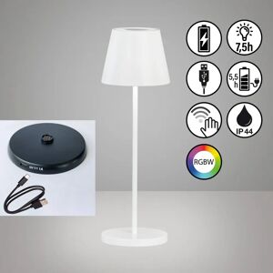Lampe LED extérieure FHL Cosenza 2.0 - Rechargeable, RGBW, Dimmable - Publicité Lampe LED extérieure FHL Cosenza 2.0 - Rechargeable, RGBW, Dimmable - Publicité