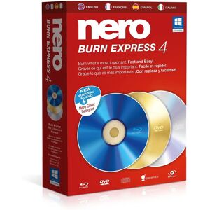 Nero Burn Express 4 - Logiciel de Données & Médias - Publicité Nero Burn Express 4 - Logiciel de Données & Médias - Publicité
