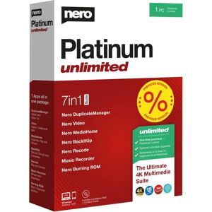 Nero Platinum 365 - Full Multimedia Suite for 1 PC Nero Platinum 365 - Full Multimedia Suite for 1 PC