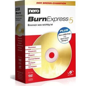 Nero Burn Express 5 - Support for CD, DVD, Blu-ray - Burn, Copy, Rip - Windows Nero Burn Express 5 - Support for CD, DVD, Blu-ray - Burn, Copy, Rip - Windows