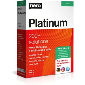 Nero Platinum Suite 2024/2025 - Medienverwaltung & Bearbeitung Nero Platinum Suite 2024/2025 - Medienverwaltung & Bearbeitung