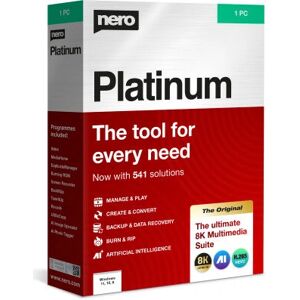 Nero - Nero AI Video Upscaler Pro - 1 Lizenz - Windows - Software Nero - Nero AI Video Upscaler Pro - 1 Lizenz - Windows - Software