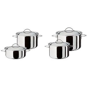 Set di Pentole in Acciaio Inox Spring 4 pezzi - Compatibile Induzione Set di Pentole in Acciaio Inox Spring 4 pezzi - Compatibile Induzione