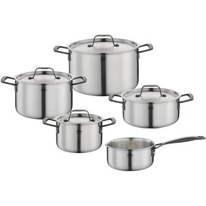 Set de 5 casseroles Gourmet noir - Ustensiles de cuisine - Publicité Set de 5 casseroles Gourmet noir - Ustensiles de cuisine - Publicité