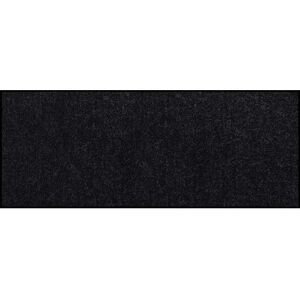 Efia Salonloewe schwarze 75 x 190 cm waschbare Fußmatte Efia Salonloewe schwarze 75 x 190 cm waschbare Fußmatte