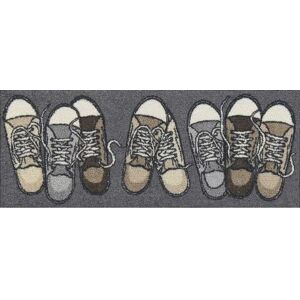 Efia Salonloewe Mini Sneaker Fußmatte - 30x75cm - Mehrfarben Efia Salonloewe Mini Sneaker Fußmatte - 30x75cm - Mehrfarben