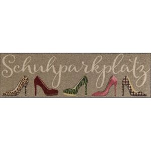 Salonloewe SLD2719-030X100 Fußmatte - Innenbereich Beige, Grün, Rot Salonloewe SLD2719-030X100 Fußmatte - Innenbereich Beige, Grün, Rot