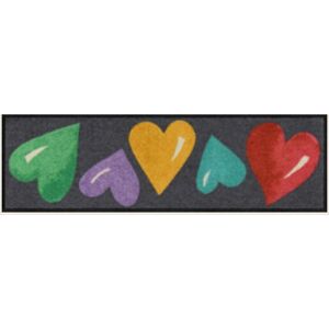 Salonloewe SLD2992-030x100 Dekorative Fußmatte - Rechteckig, Bunt Salonloewe SLD2992-030x100 Dekorative Fußmatte - Rechteckig, Bunt