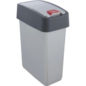 Keeeper 4052396022216 Lixeira retangular em PVC - 10 L Keeeper 4052396022216 Lixeira retangular em PVC - 10 L