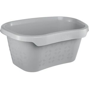 Cesto de ropa keeeper - Asa ergonómica, 30,5L, gris nórdico Cesto de ropa keeeper - Asa ergonómica, 30,5L, gris nórdico