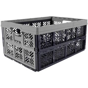 Boîte de Rangement Pliable Grise Keeeper - Publicité Boîte de Rangement Pliable Grise Keeeper - Publicité