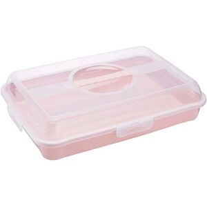 Keeeper Enrico Boîte à gâteau - Sûre, Rectangulaire, Rose - Publicité Keeeper Enrico Boîte à gâteau - Sûre, Rectangulaire, Rose - Publicité