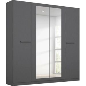 Rauch Modi Kleiderschrank - 4-türig, Spiegel, Variablen Einlegeböden Rauch Modi Kleiderschrank - 4-türig, Spiegel, Variablen Einlegeböden