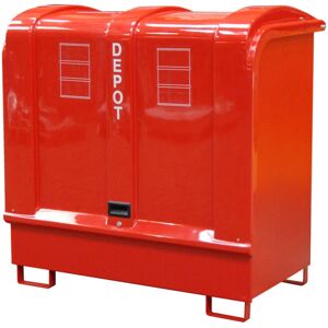 Bauer GD-B Dépôt de stockage - Extérieur résistant aux intempéries avec mur anti-éclaboussures Bauer GD-B Dépôt de stockage - Extérieur résistant aux intempéries avec mur anti-éclaboussures
