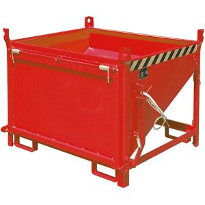 Eurokraft Pro Silotank - 0,5m³ Rouge feu Réservoir de stockage Eurokraft Pro Silotank - 0,5m³ Rouge feu Réservoir de stockage