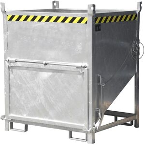 Eurokraft Pro Silos en Acier 1m³ avec Porte Frontale - Conteneur à Grains Eurokraft Pro Silos en Acier 1m³ avec Porte Frontale - Conteneur à Grains