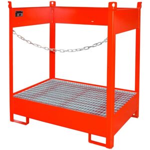 Bauer FSP-2 Palette - Empilable Rouge Feu Bauer FSP-2 Palette - Empilable Rouge Feu