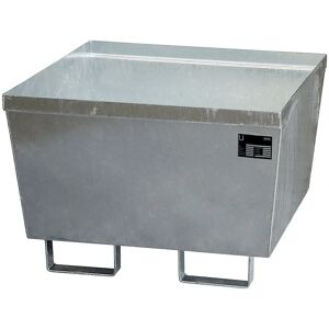 Eurokraft pro Stahl-Drainagewanne - 229L, 800x800x545mm Eurokraft pro Stahl-Drainagewanne - 229L, 800x800x545mm