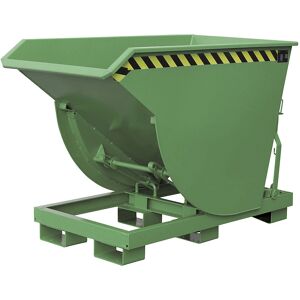 Contenedor de almacenamiento inclinado Eurokraft Pro - RAL 6011 Contenedor de almacenamiento inclinado Eurokraft Pro - RAL 6011