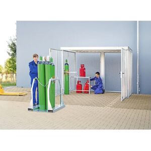 Contenedor de Gas eurokraft pro - Sin Tejado, Doble Puerta, 3100x1500mm Contenedor de Gas eurokraft pro - Sin Tejado, Doble Puerta, 3100x1500mm