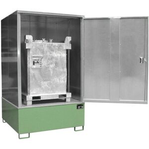 Armoire de substances dangereuses Bauer GS-4 - Verrouillable, pour IBC 1000L, Vert Armoire de substances dangereuses Bauer GS-4 - Verrouillable, pour IBC 1000L, Vert