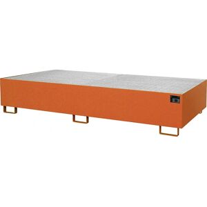 EUROKRAFTpro Auffangwanne - 1000L, Stahl, Orange, 2650x1300x435mm EUROKRAFTpro Auffangwanne - 1000L, Stahl, Orange, 2650x1300x435mm
