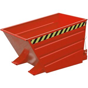 Conteneur eurokraft pro - Bord de décharge bas - 0,8 m³ - Rouge Conteneur eurokraft pro - Bord de décharge bas - 0,8 m³ - Rouge
