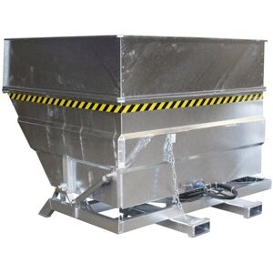 Conteneur basculant XXL avec système hydraulique - 5m³ - Publicité Conteneur basculant XXL avec système hydraulique - 5m³ - Publicité