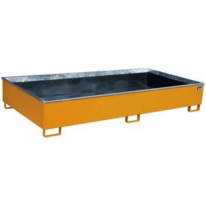 Bauer Regalwanne RW 2700-3 PE - Stahl, Gelborange - Regalwanne Bauer Regalwanne RW 2700-3 PE - Stahl, Gelborange - Regalwanne